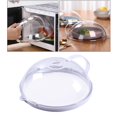 thumbnail image 3 of Multifunctional Microwave Cover Food Lid with Vents Holes Microwave Plate Cover Oil- Cover - with drain trough, 3 of 8