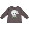 thumbnail image 3 of Inktastic Oma Loves Me- cute elephant Boys or Girls Long Sleeve Toddler T-Shirt, 3 of 5
