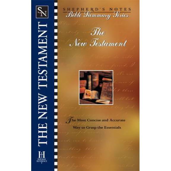 Pre-Owned Shepherd's Notes: New Testament (Paperback) 0805493786 9780805493788
