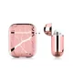thumbnail image 1 of Para Airpods 1 2 Funda Galvanizada Diseño de TPU con Opción de Llavero, Soporte de Carga Inalámbrica-Rosa, 1 of 2