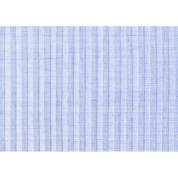 Ahgly Company Indoor Rectangle Solid Blue Modern Area Rugs, 8' x 10'