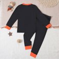 thumbnail image 4 of TOWED22 Kids Halloween Pajamas Toddler Boys Skeleton Glow in The Dark Pjs Girls Pumpkin Sleepwear Clothes Sets, 4 of 8