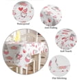 thumbnail image 6 of Valentine'S Day Gnome Love Texture Table Cloth Waterproof Dining Tablecloth Kitchen Decorative Party Table Cover, 6 of 6
