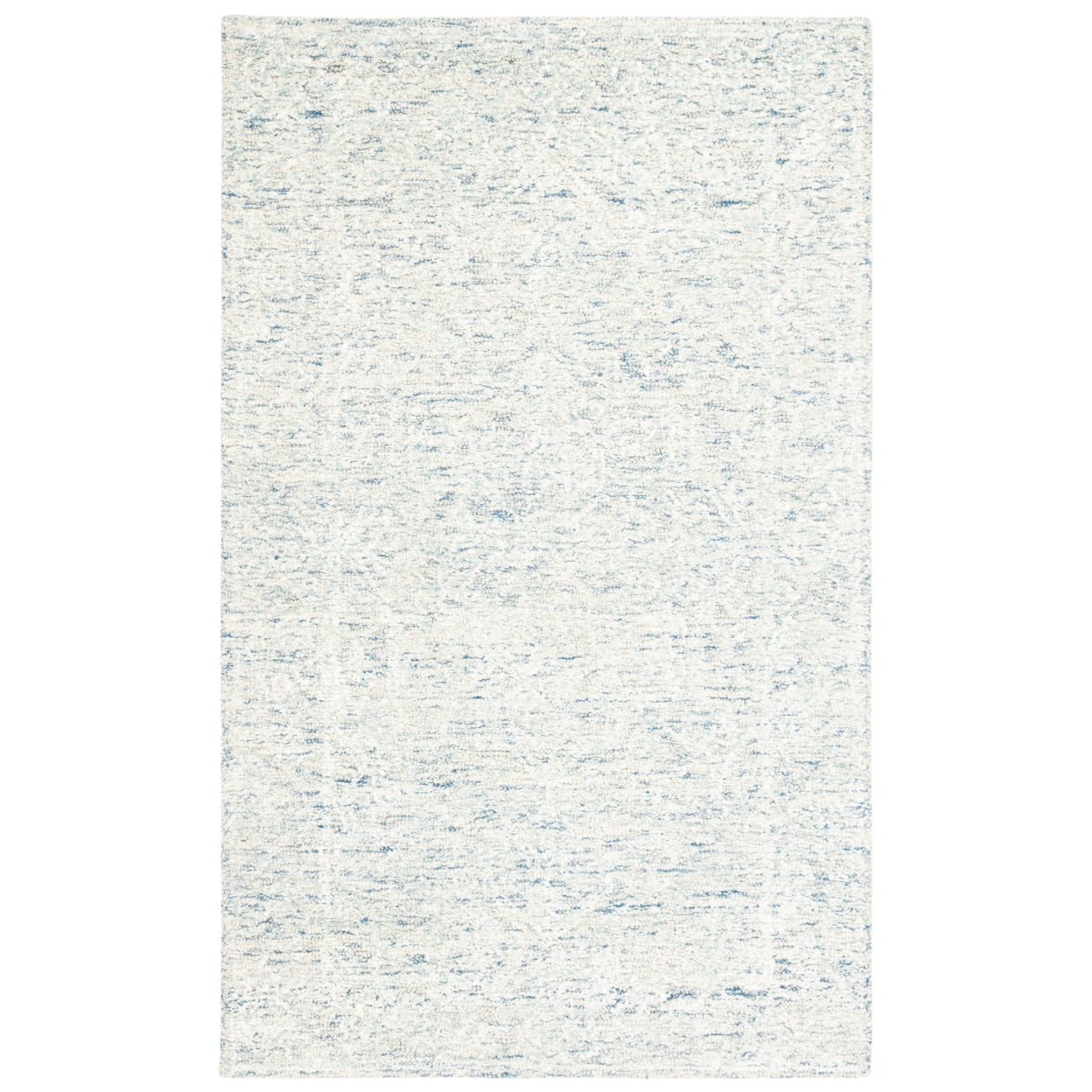 SAFAVIEH Glamour Evaline Abstract Area Rug, Blue/Ivory, 3' x 5'