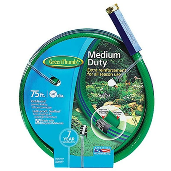 Teknor-Apex Green Thumb, 0.625 in. x 75 ft. Nylon Garden Hose