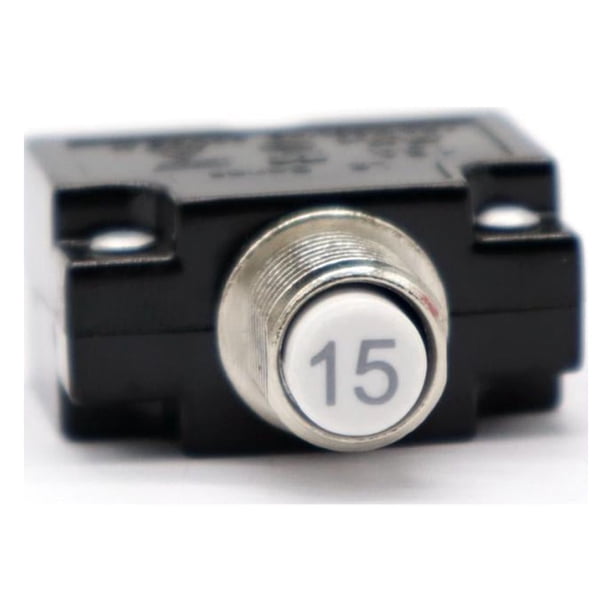 RF-112B Circuit Breaker – 15 Amps, 125/250V AC, Generic Brand