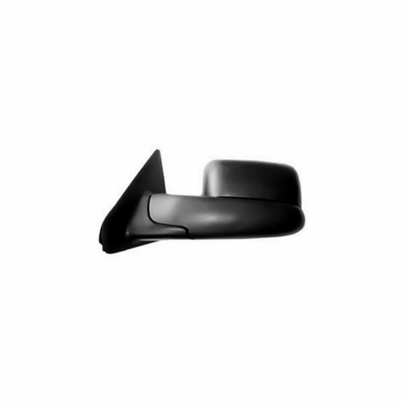 For Dodge Ram 1500/2500/3500 2002-2009 Mirror Driver Side | Manual Towing | Textured Black | Folding | CH1320227 | 55077493AN