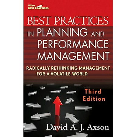 Best Practices in Planning and Performance Management -