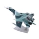 thumbnail image 4 of Modelo de Avión de Metal Hugo 1:100 con soporte de exhibición base argentina, 4 of 10