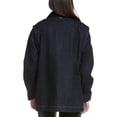 thumbnail image 2 of Apparis womens  Clive Raw Denim Workwear Jacket, xs, Blue, 2 of 3