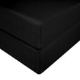 thumbnail image 4 of Ntbay 2 Pack 100% Brushed Microfiber Fitted Crib Sheets, Ultra Cozy and Soft Crib Sheet for Standard Crib and Toddler Mattresses, Boys, Girls, Unisex, 28" x 52", Black, 4 of 5