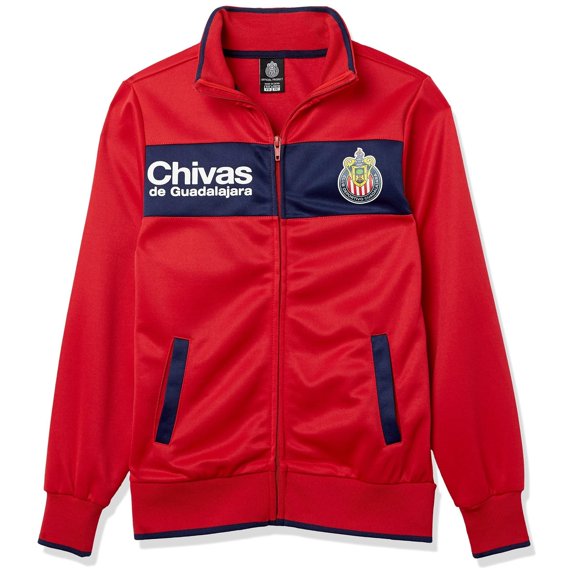 Icon Sports Chivas De Guadalajara Boy's Centering Full-Zip Track Jacket-Medium