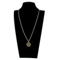 thumbnail image 3 of UDIYO Women Men Round Hollow Star Pentagram Pendant Necklace Xmas Gift Cool Jewelry, 3 of 6