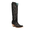 thumbnail image 2 of Corral Boots Womens Suede Embroidered Tall Snip Toe Cowboy  Tall Boots, 2 of 5