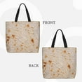 thumbnail image 3 of Xecao Tortilla for Tote Bag: spacious with inner pockets, ideal for work, shopping, or travel., 3 of 9