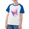 thumbnail image 1 of RXIRUCGD 2025 Vêtements d'Été pour Enfants Tout-Petits Garçons Filles Mode Mignon Col Rond Imprimé Manches Courtes Haut, 1 of 6
