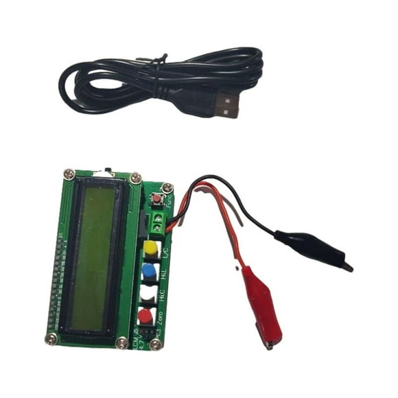 Lc-100A Handheld Inductance And Capacitance Meter Inductance Meter Capacitance Meter Digital Bridge Lcr Meter
