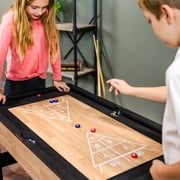 Sunnydaze 10-in-1 Multi-Game Table, Light Wood Look