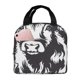 thumbnail image 1 of Balery Floral Cow Silhouette Bolsa de Almuerzo Aislada – Caja de Almuerzo con Papel de Aluminio Grueso, Mantiene la Comida Fresca por 4 Horas, 1 of 8