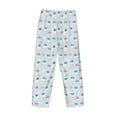 thumbnail image 5 of Goofa Rabbit In The Rain Printed Soft Pajama Pants for Men, Wide Leg Comfy Casual Lounge Yoga Pants-Medium, 5 of 9