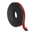 thumbnail image 1 of Uxcell Protector 0.8"x19.7 ft Self Adhesive Guard Black for Wall Table Floor, 1 of 5