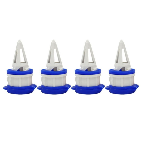 4 unidades de vertedores de bebidas con boquilla ancha para botellas de leche y jugo.