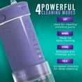 thumbnail image 4 of GuruNanda Compact Dental Water Flosser - Travel Size Oral Irrigator - 180ml Tank - Lavender, 4 of 10
