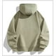 thumbnail image 5 of pstuiky mangas largas para hombre, Sudadera con capucha y manga larga para hombre, deportiva, holgada, con cremallera y bolsillo con cordón, de color liso y a la moda camisetas de hombre xl, 5 of 5