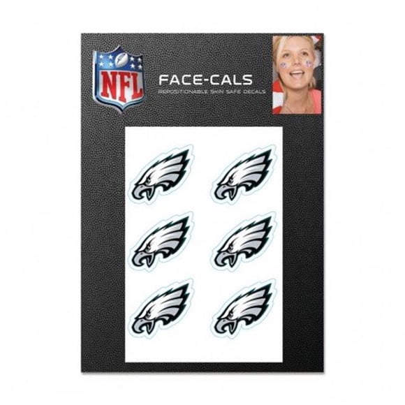 Wincraft 1493476207 NFL Philadelphia Eagles Tattoo Face Cals