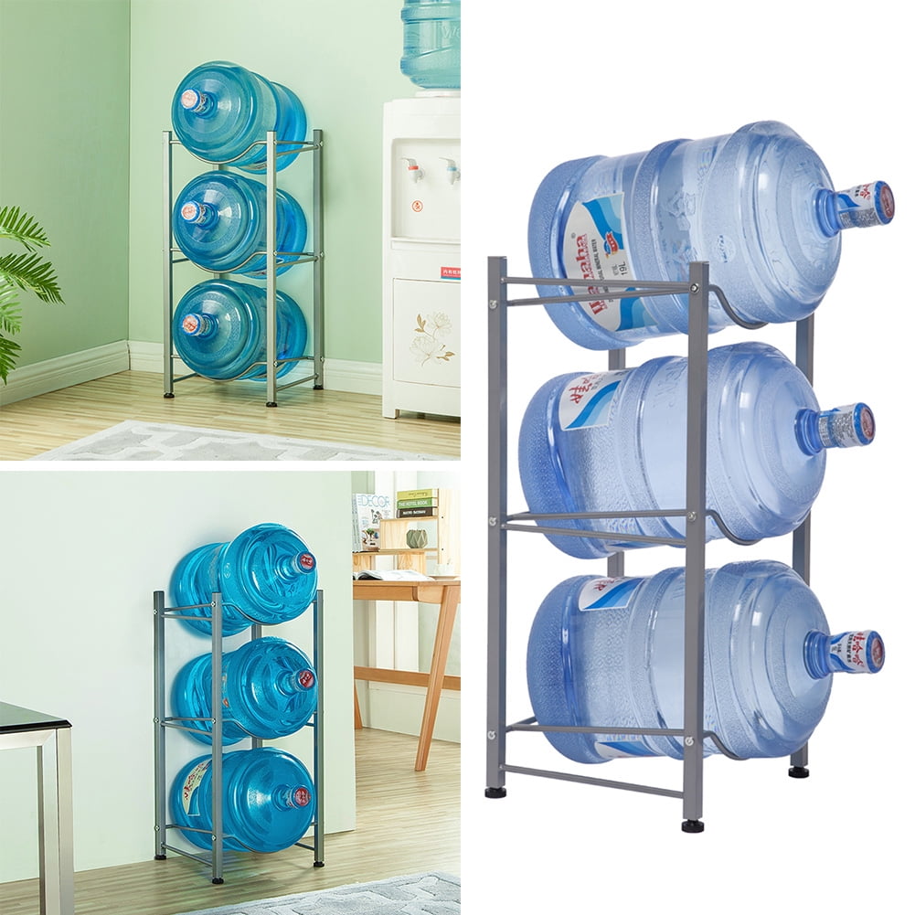 3Tier Water Rack Stainless Steel Heavy Duty Water Cooler Jug Rack50233494