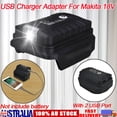 thumbnail image 1 of MesaSe USB Adapter USB Power Charger USB Mobile Phone Charger 18V Power Bank Compatible with18V Battery, 1 of 11