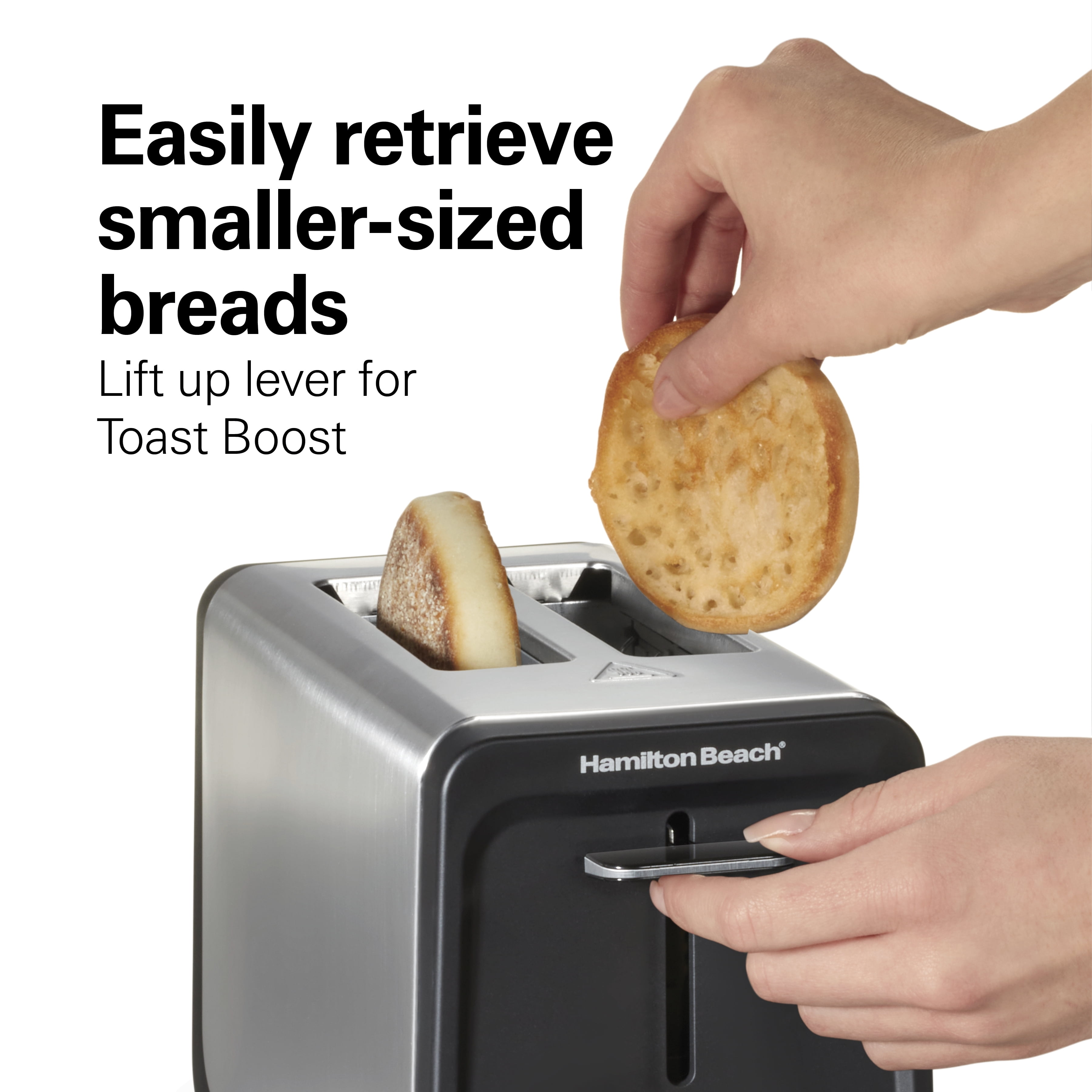 Hamilton Beach Sure-Toast 2 Slice Toaster with Toast Boost - On Sale - Bed  Bath & Beyond - 32655321