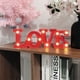 thumbnail image 5 of Luz nocturna LED decorativa LOVE Jadeshay, 5 of 8