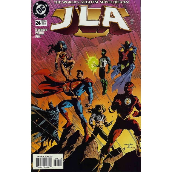 JLA #24 VF ; DC Comic Book