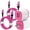 Pink, variant on USB C Charger Block Fast Charging, 2 Pack Dual Port USB Wall Charger with 6FT USB C Cable, Type C Block Wall Charger Adapter USB C Brick Cube with USB C Phone Charger Cords, Mixed