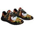thumbnail image 6 of Trick Rawr Treat Halloween Shoes Sneakers for Women Men Black Size 8, 6 of 7