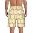 thumbnail image 3 of Naloa Yellow Lemon Slices Men's Beach Shorts, Surfing shorts, Swim trunks, Quick Dry Swim Trunks for Surfing Beach Fun - XX-Large, 3 of 9