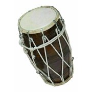 Naad Naad Musical Rope Indian Dholak/Dholki Traditional musical Instrument With Cover 2023