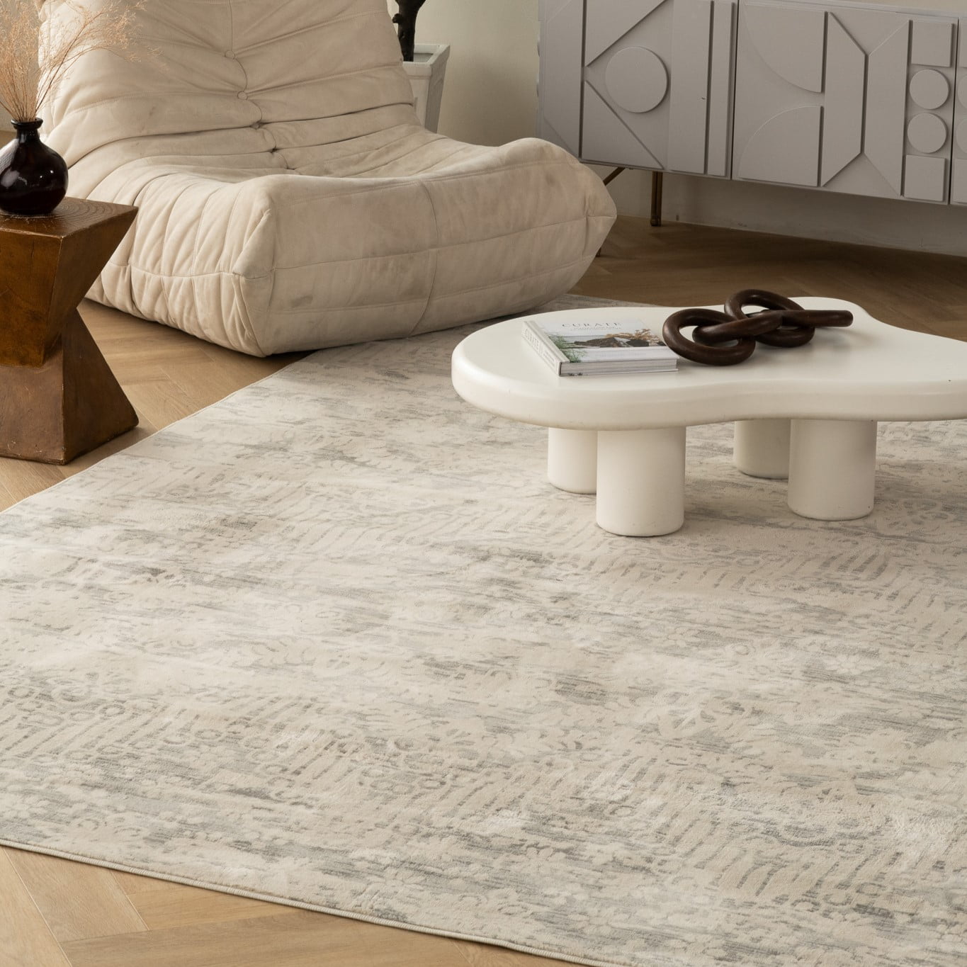 Rug Branch Havana Collection Tapis abstrait traditionnel