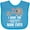 Turquoise, variant on Inktastic Best Nani Ever Grandchild Boys or Girls Baby Bib