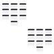 thumbnail image 4 of Raspadores de envoltura de automóvil 10 piezas Sidaley Herramienta de Instalación ABS Blanco, 4 of 6