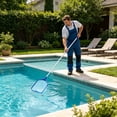 thumbnail image 4 of Pool Leaf Skimmer with Adjustable Telescopic Pole, Fine Mesh Debris Net for Swimming Pools, Hot Tubs & Spas, 4 of 5