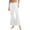 White, variant on Women's Flared Leg Pants - High Waist Wide Leg Trousers, Dance & Casual Wear (XS-XXXXL, 14 Colors) | Yubnlvae | Ladies Solid Color High Waist Slim Fit Casual Flared Pants (Black | L)