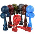 thumbnail image 1 of Gwong Juguete Pintura de crack de madera Kendama haciendo malabares de pelota Japonés Tradicional Fidget Deportes Juguete Gwong 30003544, 1 of 7