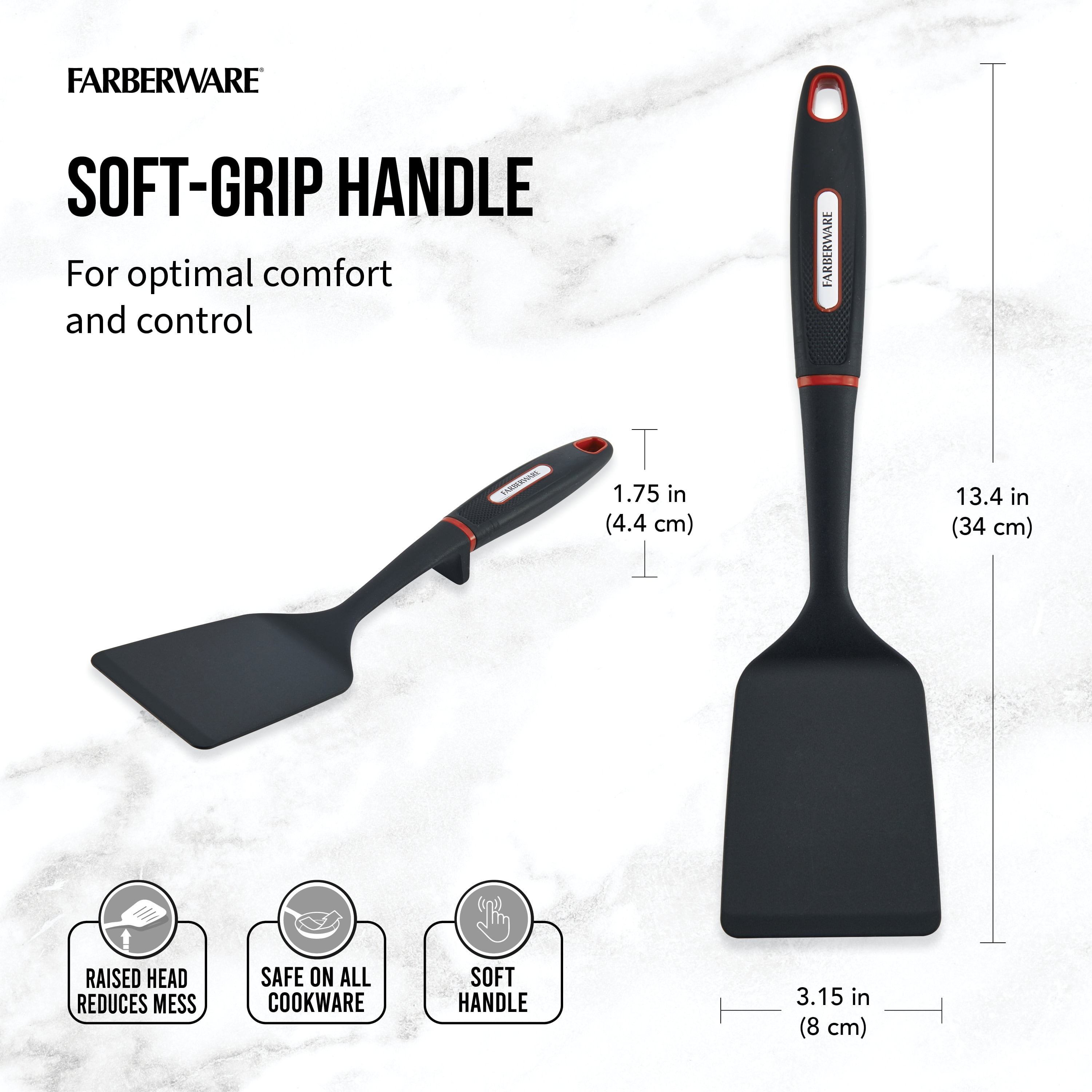 Farberware Soft Grips Set of 4 Tools