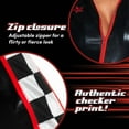 thumbnail image 2 of UNDERWRAPS Women's Sexy Race Car Driver - Cosplay Costume, Adult Halloween Jumpsuit, Black Role Play Outfit, Couples Costumes, Race Car Party, 2 of 7