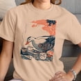 thumbnail image 2 of Smartprints Duck Tea Ceremony Vintage Art Women's T-Shirt Natural, Cotton, XL, 2 of 3