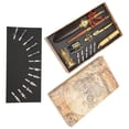 thumbnail image 3 of Feather Pen and Ink Set with Nibs Calligraphy for Beginners Elegant Delicate Design Gift Box Packaging Ideal Lettering Drawing Journaling Invitation, 3 of 8