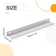 thumbnail image 2 of Uxcell 300mm/11.8 inch Aluminum Alloy Furniture Pull Handle Silver Tone 4 Pack, 2 of 6