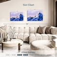 thumbnail image 3 of Elephant Stock Mt Everest Summit Wall Art - Horizontal Canvas Wall Art - Living Room Wall Decor - Nature Canvas - Blue And Purple Decor - 30" x 20", 3 of 4